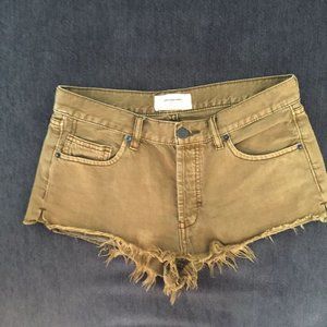 Free People Low Rise Shorts Sz 27